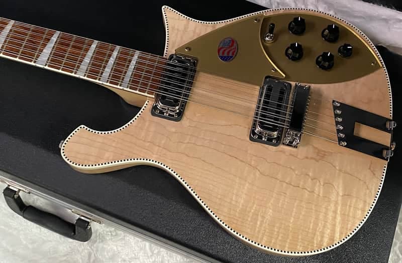 NEW! Rickenbacker 660/12 Maple Glo MG - Only 7.4 lbs - Authorized Dealer - G07430
