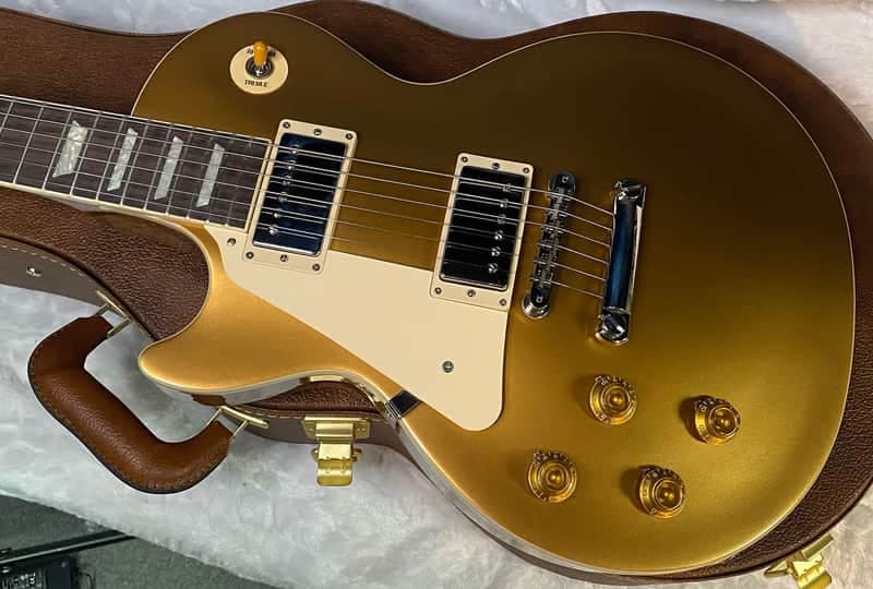 NEW ! Gibson Les Paul 50's Standard Gold Top - Left Handed - Authorized Dealer - Only 9.2 lbs - G07175