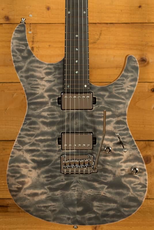 Mayones Aquila Elite S 6 - Ebony - Antique Black Satin