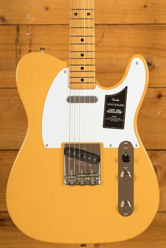 Fender Vintera III Late '50s Telecaster - Maple - Butterscotch Blonde