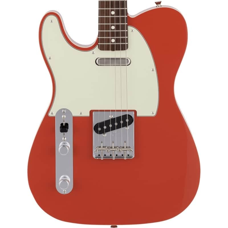 Fender Made in Japan Traditional '60s Telecaster Custom Left-Handed Fiesta Red