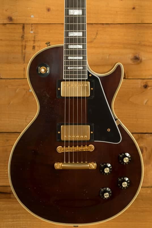 Gibson Custom Murphy Lab 1968 Les Paul Custom | Dark Walnut - Light Aged