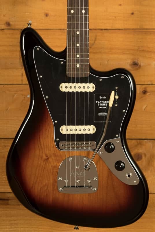 Fender Player II Jaguar - Rosewood - 3-Colour Sunburst