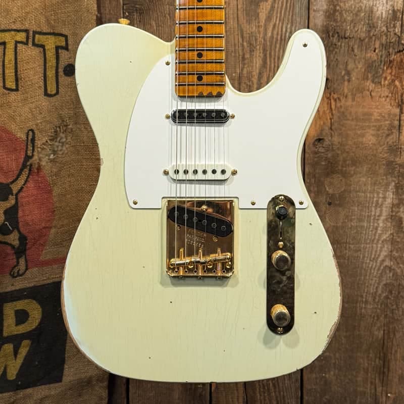 Fender Custom Shop Hotshot Telecaster Relic - Aged Tomatillo Green
