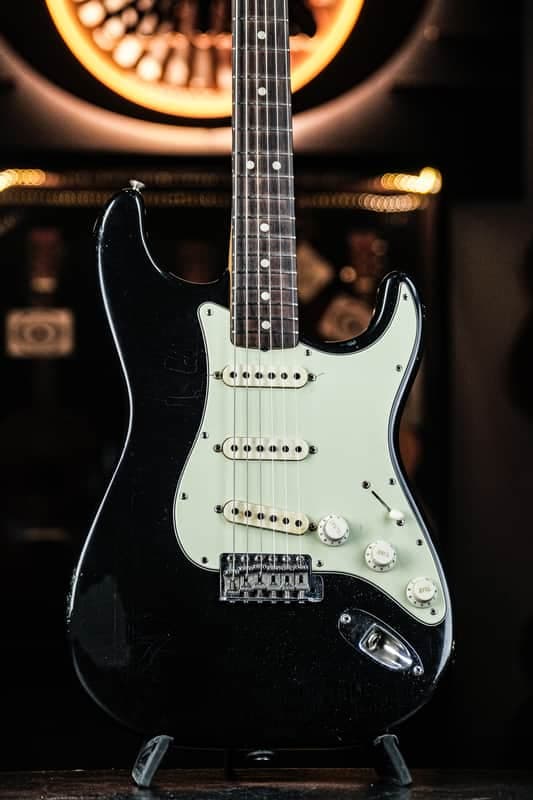 1965 Fender Stratocaster refin black