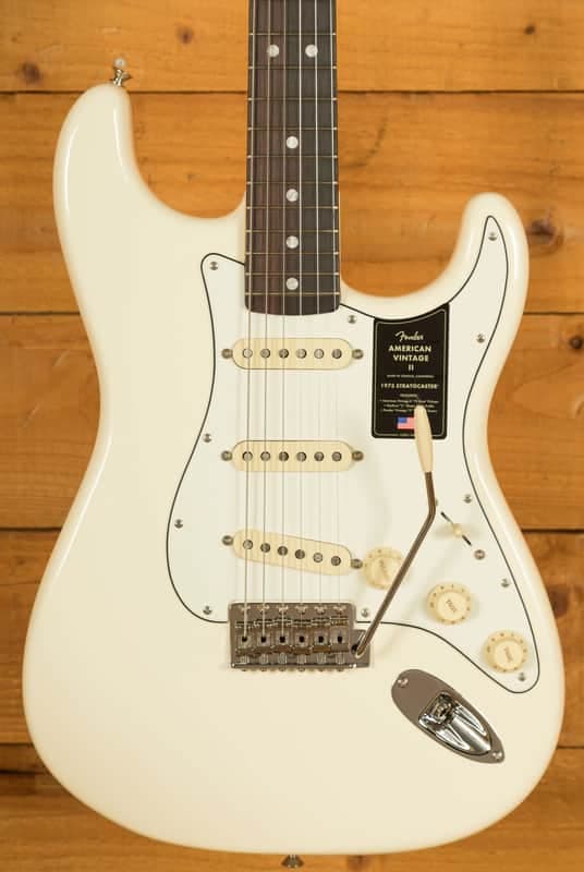 Fender American Vintage II 1973 Stratocaster - Rosewood - Olympic White