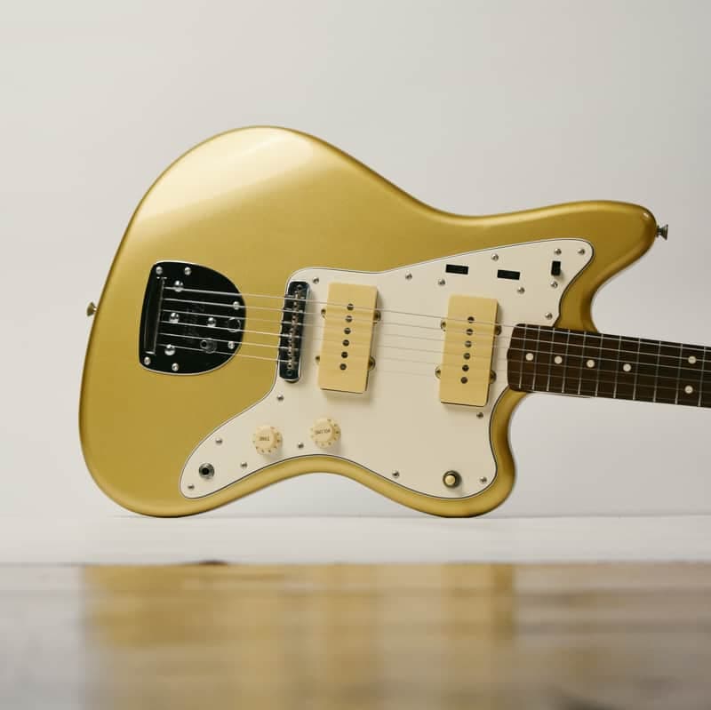 1994 Fender Japan Jazzmaster (JM66-RC) – Shoreline Gold, MIJ, Limited, Offset, FujiGen