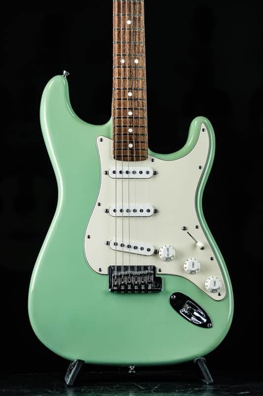 2009 Fender FSR American Standard Stratocaster with Matching Headstock surf green