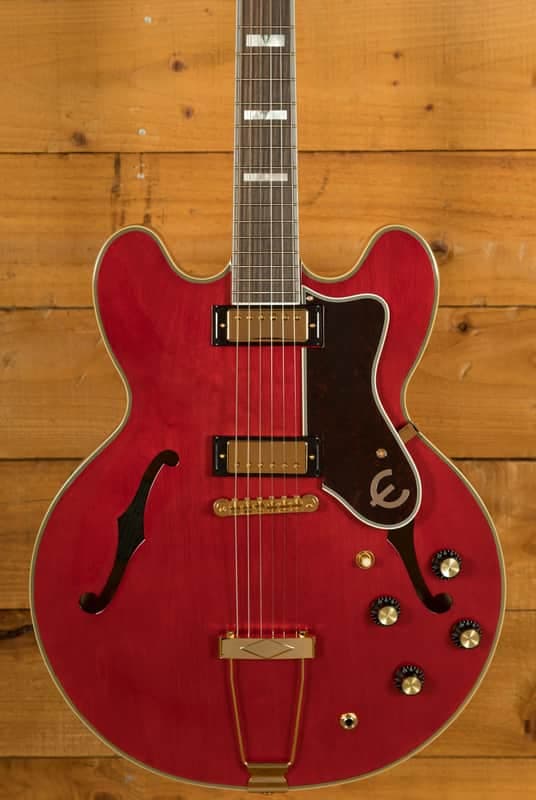 Epiphone Masterbilt Gem Archer Sheraton - Cherry Red
