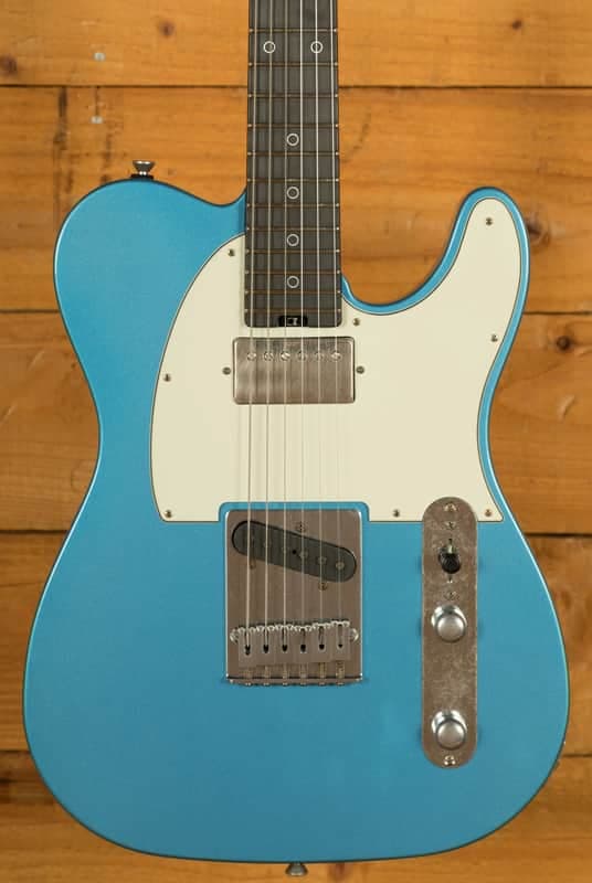 Schecter USA Custom Shop Nick Johnston PT S/H Wembley - Atomic Sapphire Aged Nitro