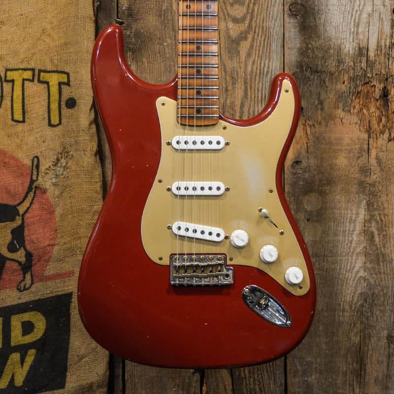 Fender Limited Edition Roasted '54 Stratocaster Journeyman Relic - Cimarron Red