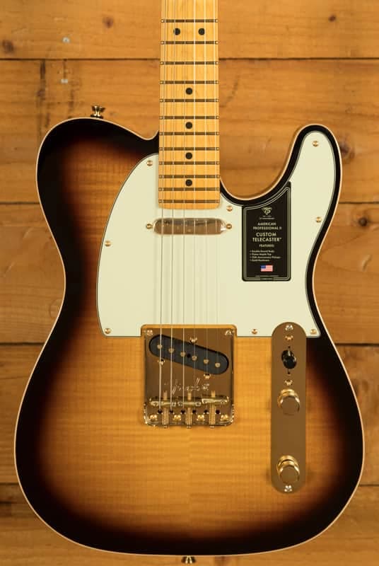 Fender 75th Anniversary American Professional II Custom Telecaster - Maple - 2-Colour Sunburst