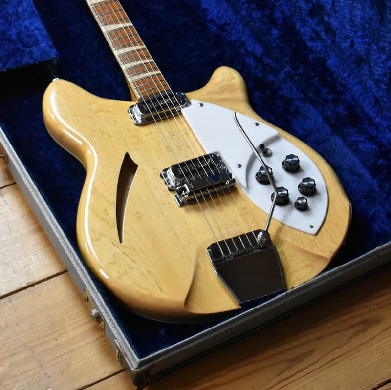 MINT 1966 Rickenbacker 365 NS (New Style) Mapleglo, w/OHSC, 360