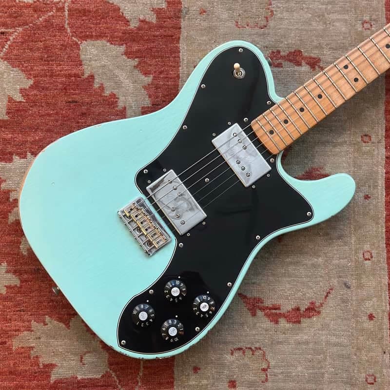 Fender Vintera Road Worn '70s Telecaster Deluxe - Daphne Blue