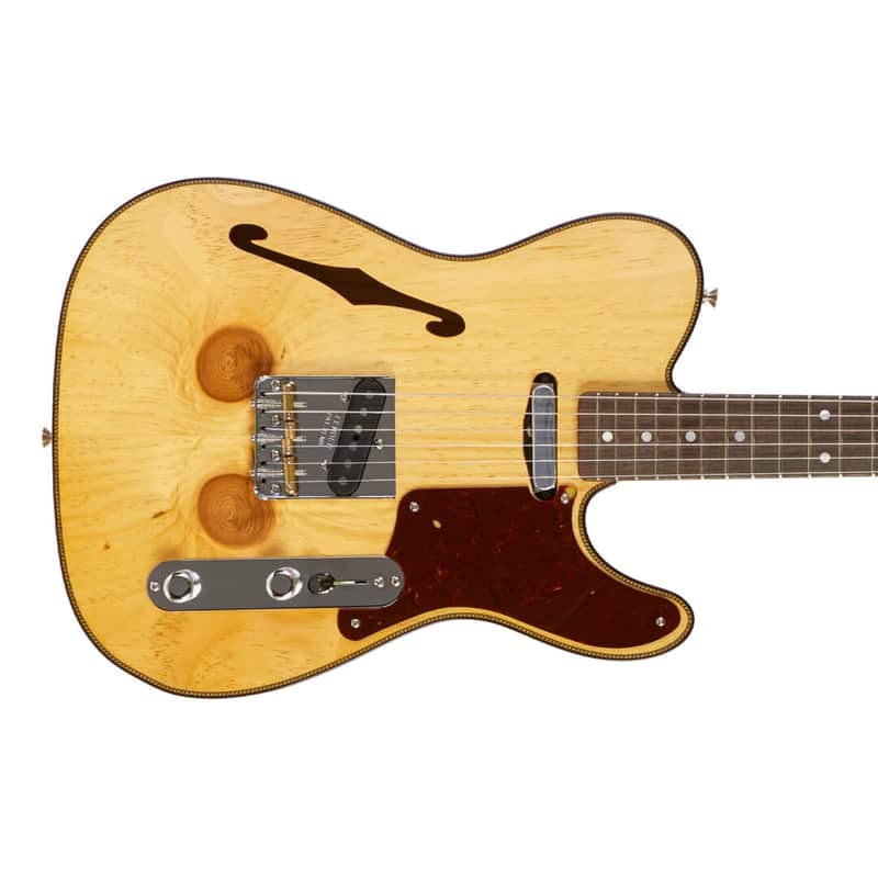 Fender Custom Shop Artisan Knotty Pine Thinline Telecaster Aged Natural (Pre-Owned, 2022, EC-) #CZ561711