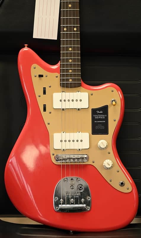 Fender Limited Edition Vintera II Road Worn 50s Jazzmaster- Fiesta Red (Pre Order)