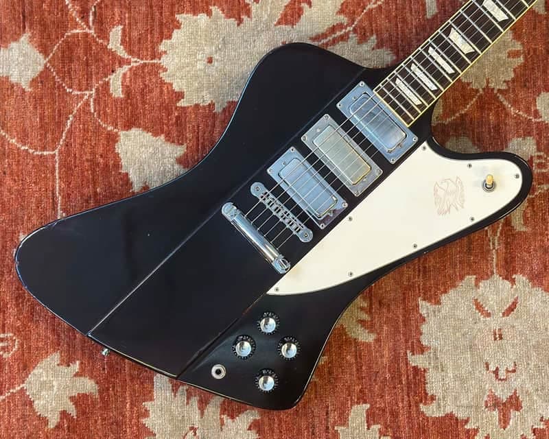 1996 Gibson Firebird Electric Guitar w/OHSC - Black (Top Refin)