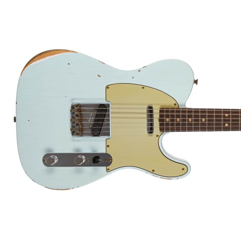 Fender Custom Shop 1963 Telecaster Relic Sonic Blue #R141213