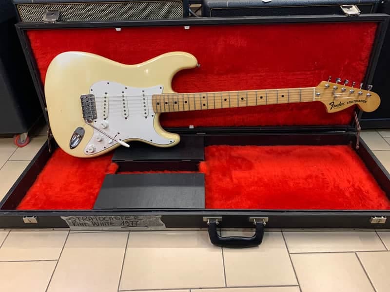 Fender stratocaster white anno 1977 stupenda!!!