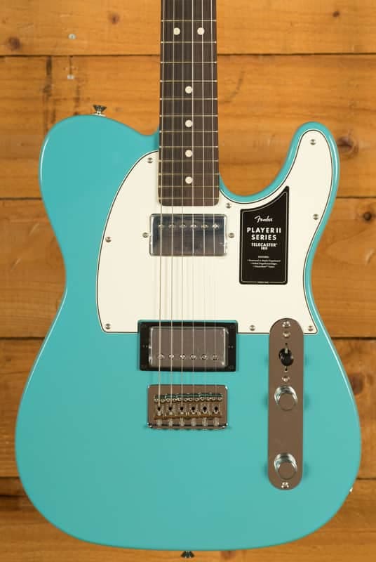 Fender Player II Telecaster HH - Rosewood - Aquatone Blue