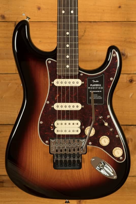 Fender Player II Modified Stratocaster HSS Floyd Rose - Rosewood - 3-Colour Sunburst