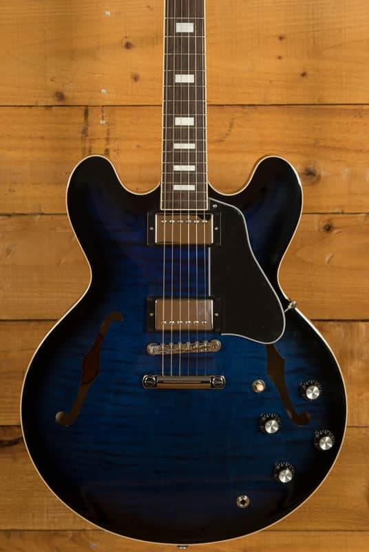 Gibson ES-335 Figured | Deep Ocean Burst