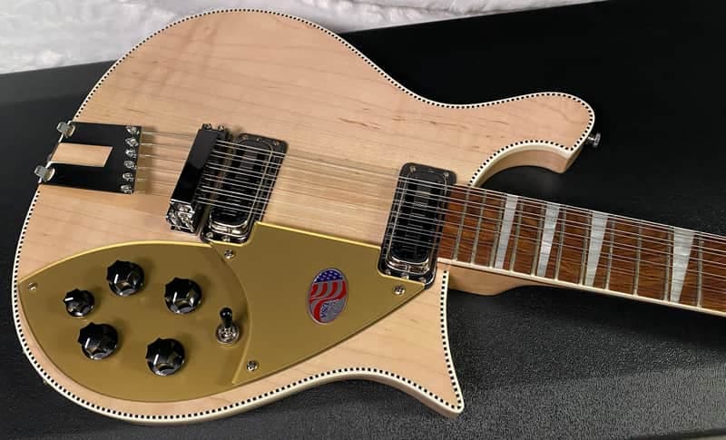 NEW! Rickenbacker 660/12 Maple Glo MG - Only 7.3 lbs - Authorized Dealer - G07429