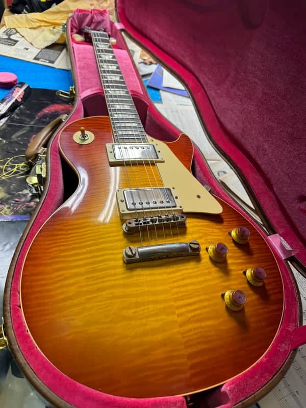 Gibson Custom Shop Les Paul 1960 V2 LTD. ED. Anniv. Reissue 2020 # 001502 - Tomato Soup Burst