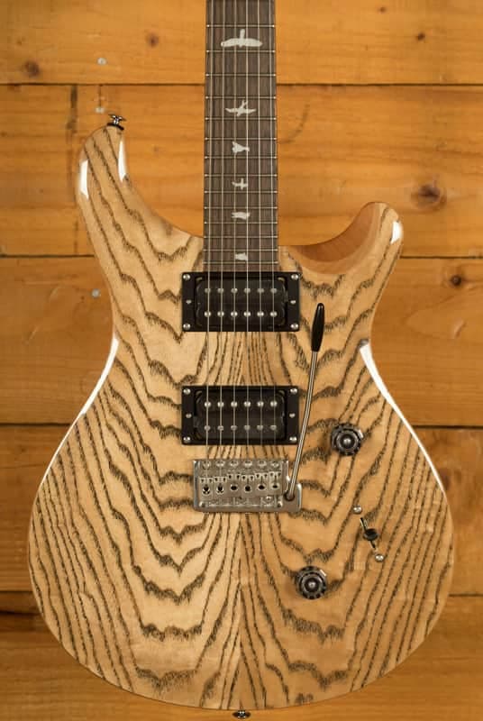 PRS SE Custom 24 Burled Ash Limited Edition - Natural