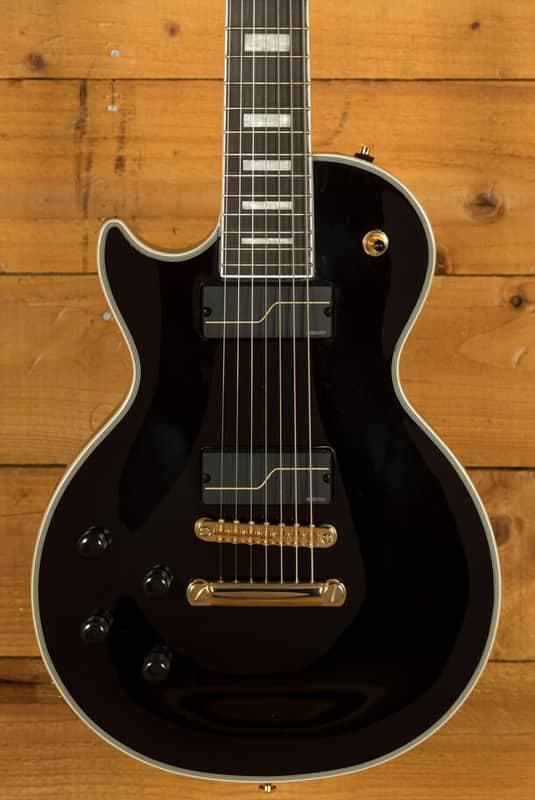 Epiphone Matt Heafy Les Paul Custom Origins | Ebony - 7-String *Left-Handed*