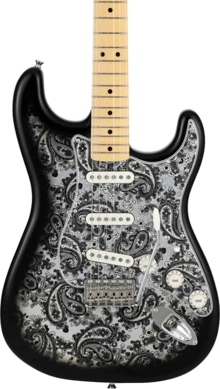 Fender Made in Japan Limited Edition Stratocaster - Black Paisley