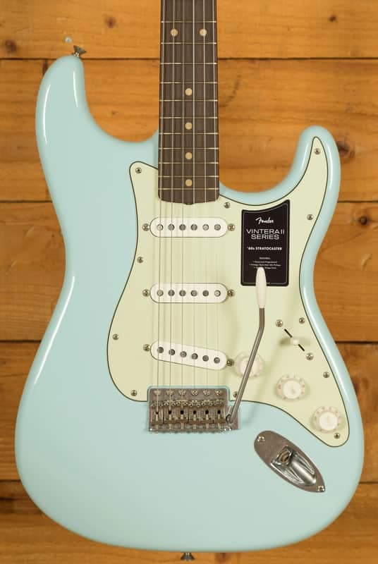 Fender Vintera II Road Worn '60s Stratocaster - Rosewood - Sonic Blue
