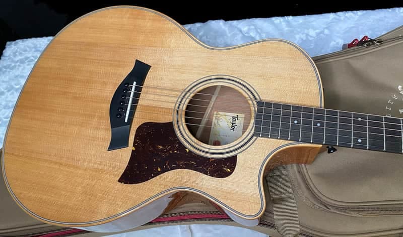 NEW! Taylor 314ce Studio Acoustic-Electric Guitar - Natural - Authorized Dealer - 4.45lbs - G06231