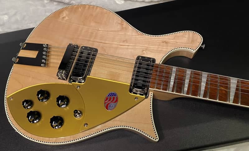 NEW! Rickenbacker 660/12 Maple Glo MG 7.55 lbs - Authorized Dealer - In Stock Ready to Ship- G07395