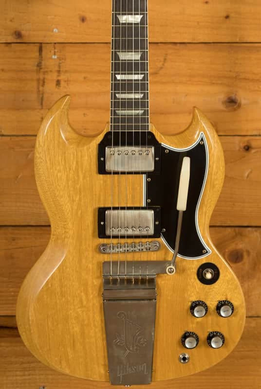 Gibson Custom SG Standard Korina Maestro Vibrola | Antique Natural - VOS