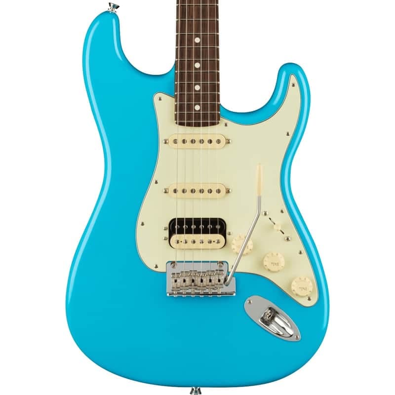 Fender American Professional II Stratocaster HSS Miami Blue Rosewood