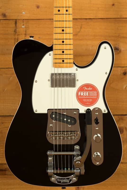 Squier Classic Vibe Custom Telecaster SH w/Bigsby - Laurel - Black