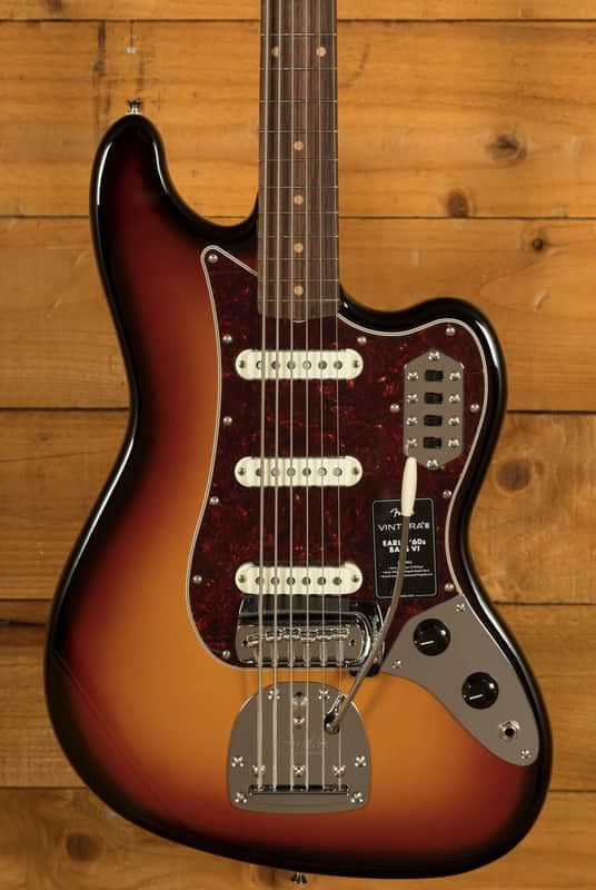 Fender Vintera III Early '60s Bass VI - Rosewood - 3-Colour Sunburst