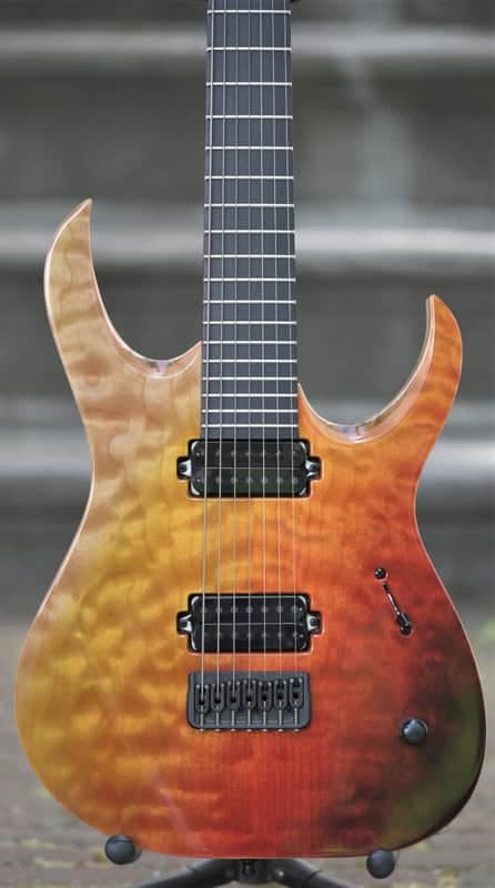 Mayones Duvell Elite 7 - Custom Dia Fade Gloss - Zjon's run