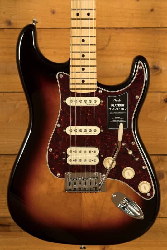 Fender Player II Modified Stratocaster HSS - Maple - 3-Colour Sunburst