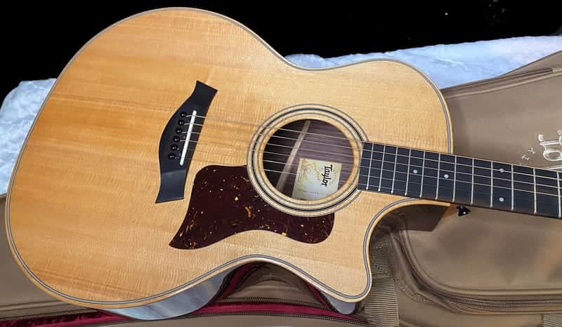 NEW! Taylor 414ce Studio Acoustic-Electric Guitar - Sunburst - 4.75lbs - Authorized Dealer - G06269