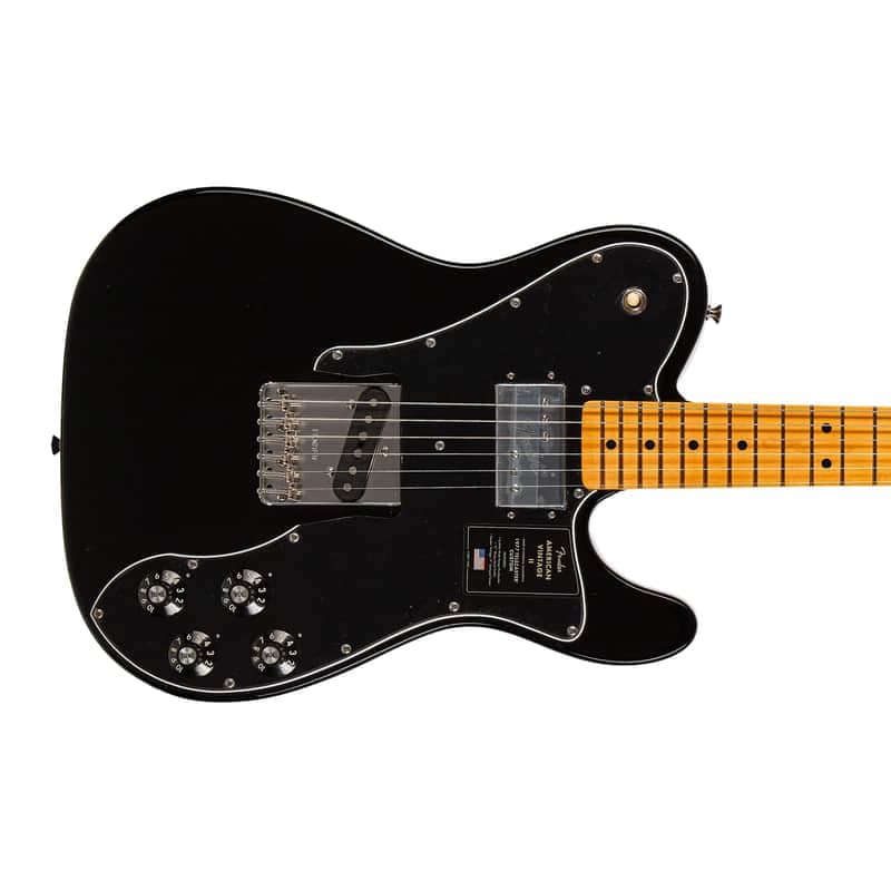 Fender American Vintage II 1977 Telecaster Custom Black (RRP £2349) #VS231077