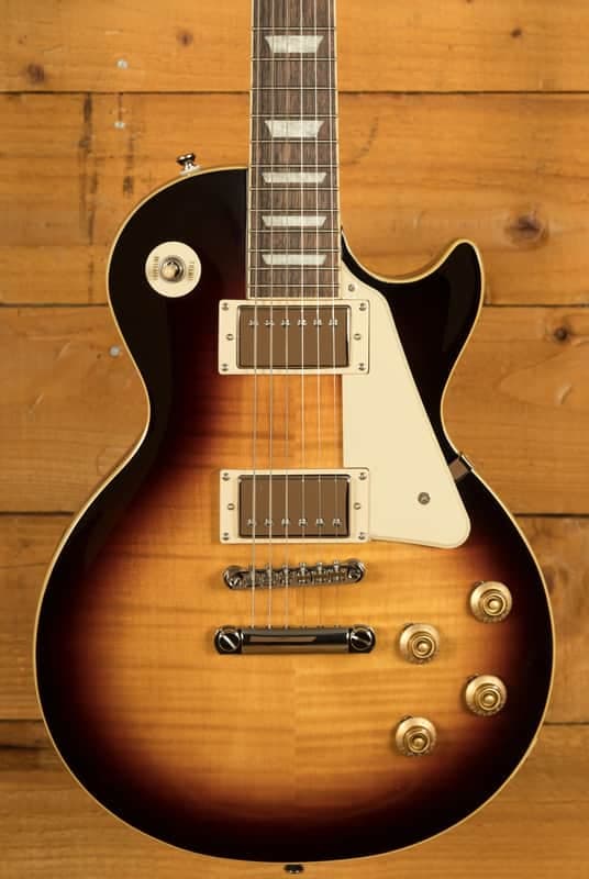 Epiphone Les Paul Standard 50s Figured | Bourbon Burst w/Gigbag