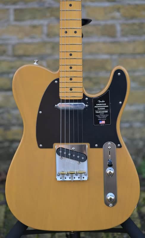 Fender American Professional Classic Telecaster - Butterscotch Blonde