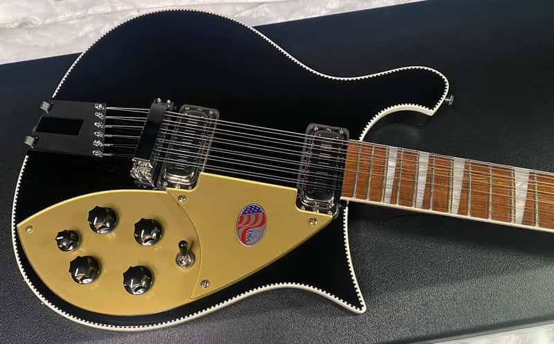 NEW! Rickenbacker 660/12 Jet Glo JG - 7.95lbs - 12-String - Authorized Dealer - G07442
