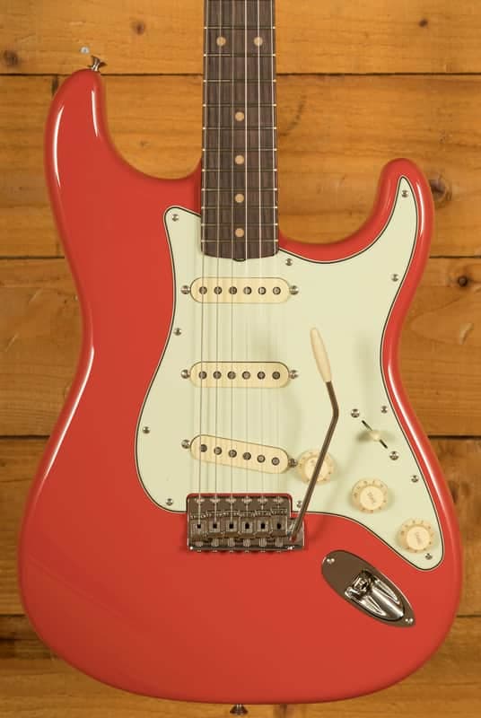 Fender Peach Guitars Exclusive American Vintage II '61 Stratocaster - Rosewood - Fiesta Red*B-Stock*