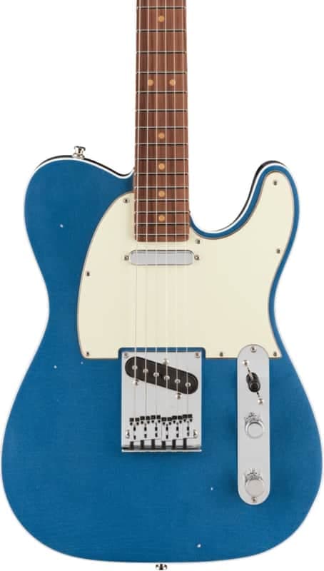 Fender American Ultra Luxe Vintage '60s Telecaster, Rosewood Fingerboard - Lake Placid Blue