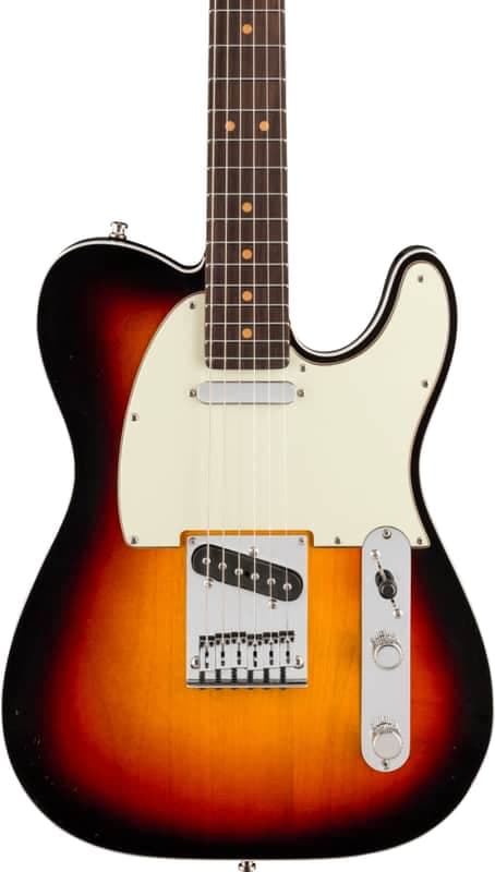 Fender American Ultra Luxe Vintage '60s Telecaster Custom, Rosewood Fingerboard - 3-Color Sunburst