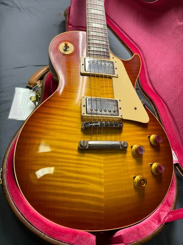 Gibson Custom Shop 60th Anniversary '60 Les Paul Standard Reissue V2 2020 #001517- Tomato Soup Burst