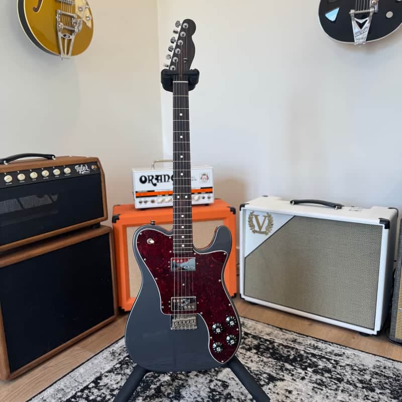 Fender Mod Shop Telecaster Deluxe - Charcoal Frost Metallic